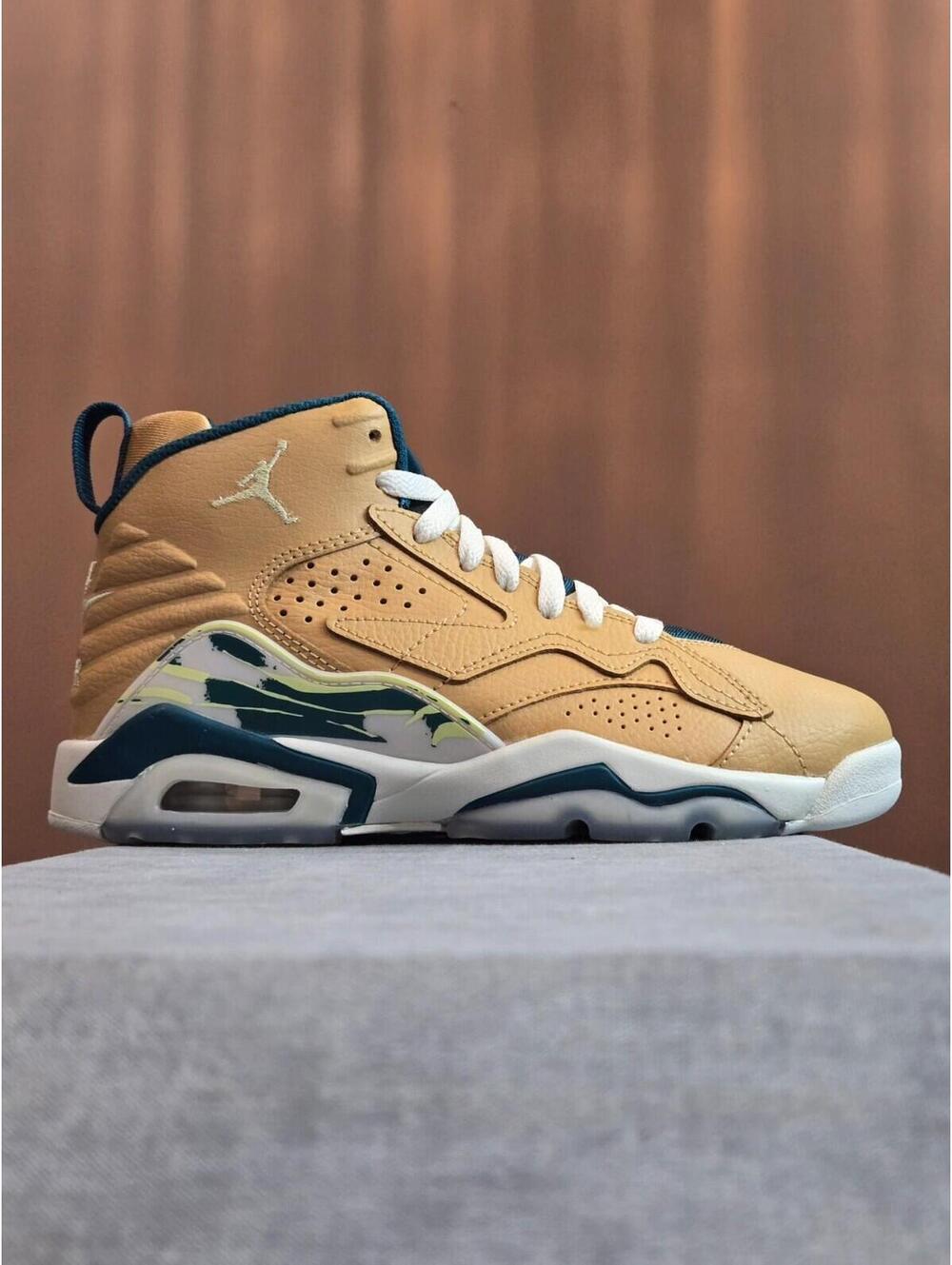 Jordan MVP 'Twine Geode Teal' - Luminous Green Sail (DZ5577-700) Size 3.5Y NIB